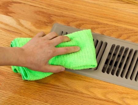 heating vent - Maid Services to Kernersville, Greensboro and surrounding areas