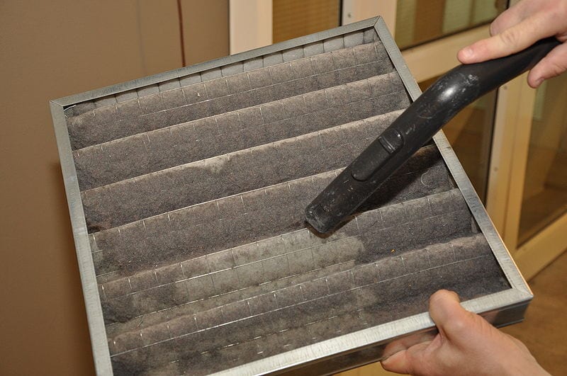 Dirty Air Filter - Maid Services to Kernersville, Greensboro and surrounding areas